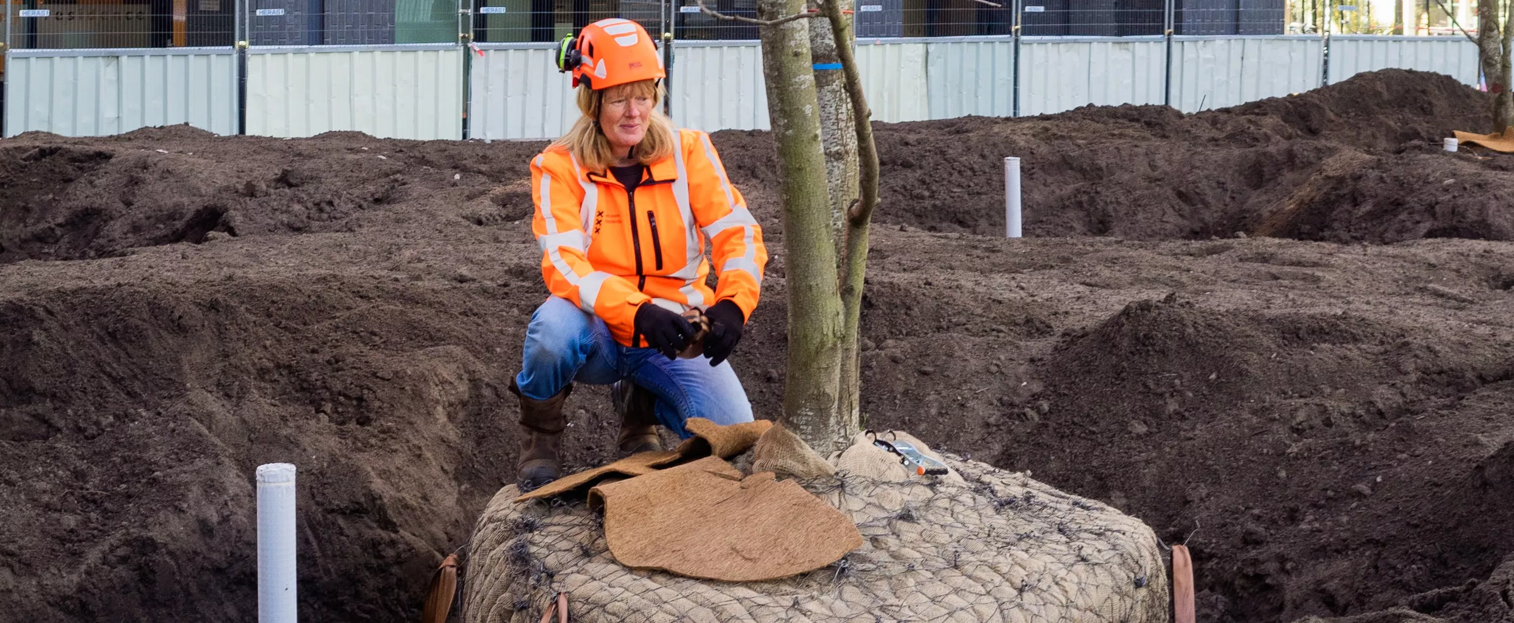 Herinrichting Mahlerplein Zuidas Amsterdam