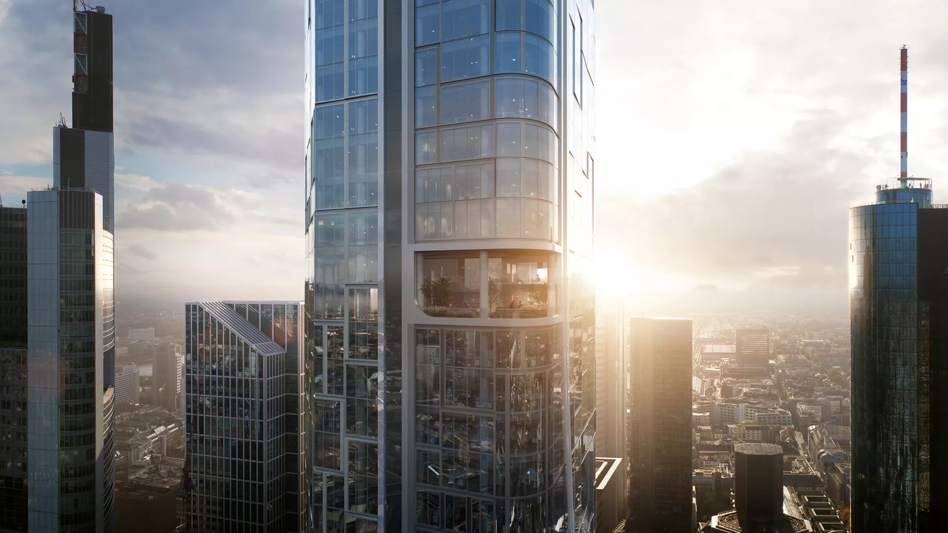 FOUR Frankfurt UnStudio Groß & Partner